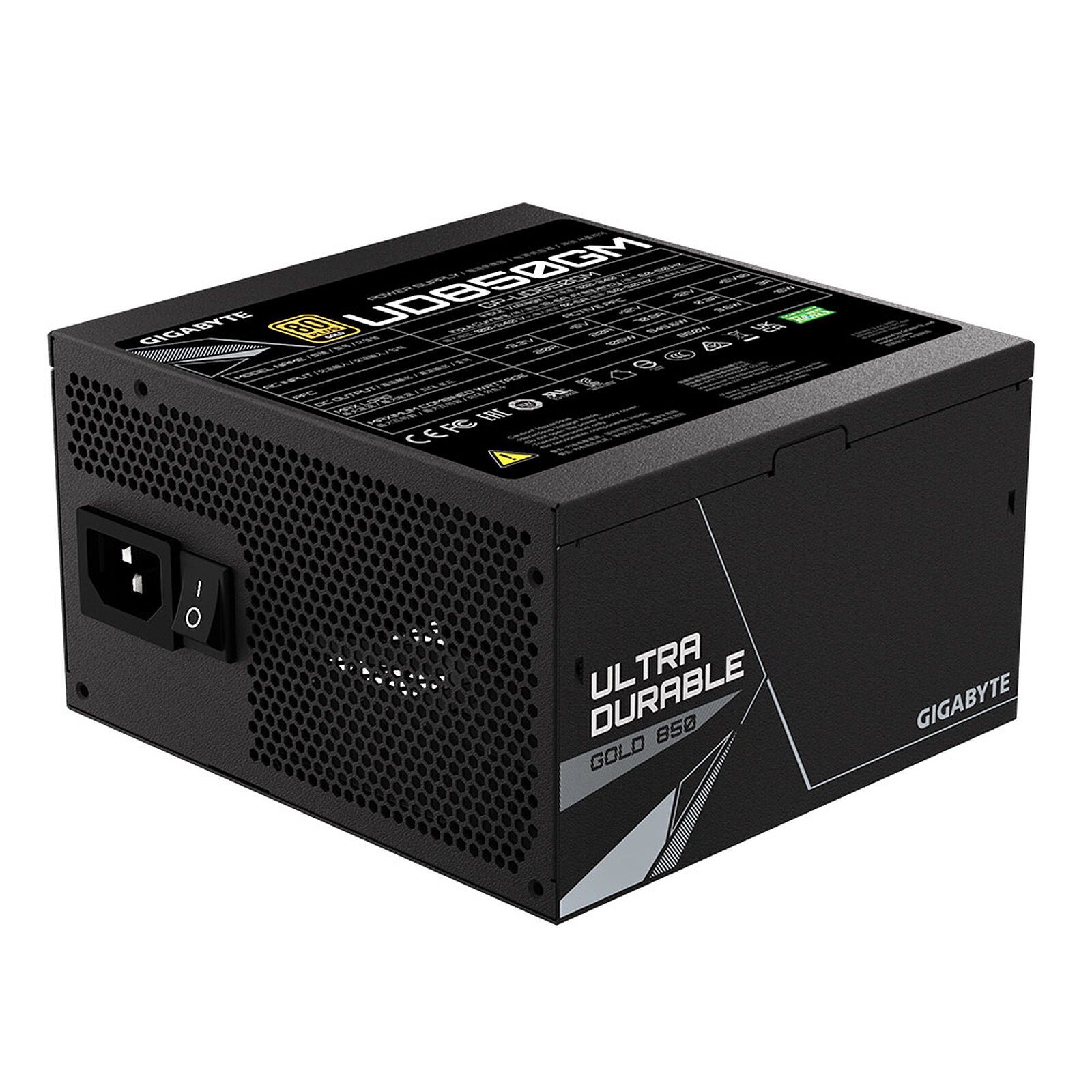 GIGABYTE 850W - GP-UD850GM PG5W - 80 plus Gold