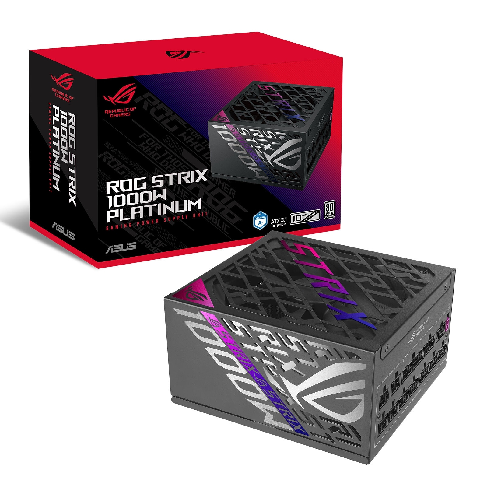 Aucune photo du produit ASUS ROG STRIX 1000P GAMING Platinum
