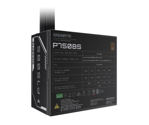 Aucune photo du produit GIGABYTE 750W - GP-P750BS - 80  Bronze