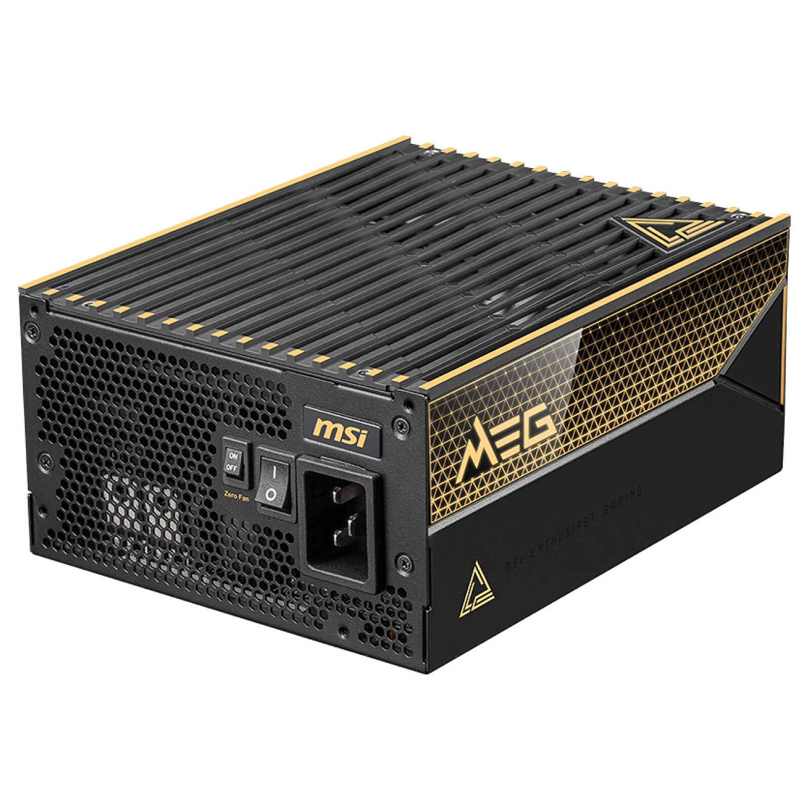 MSI MEG Ai1600T PCIE5, 1600W, Modulaire.