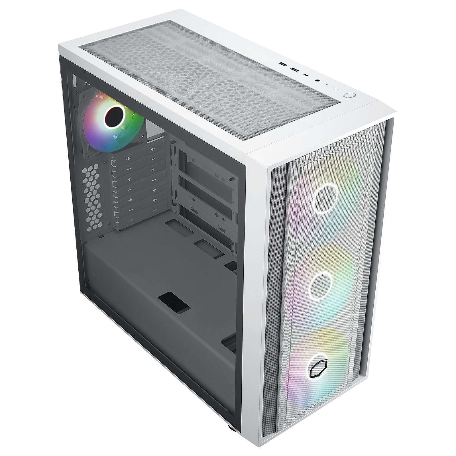Aucune photo du produit COOLER MASTER MASTERBOX 600 White 