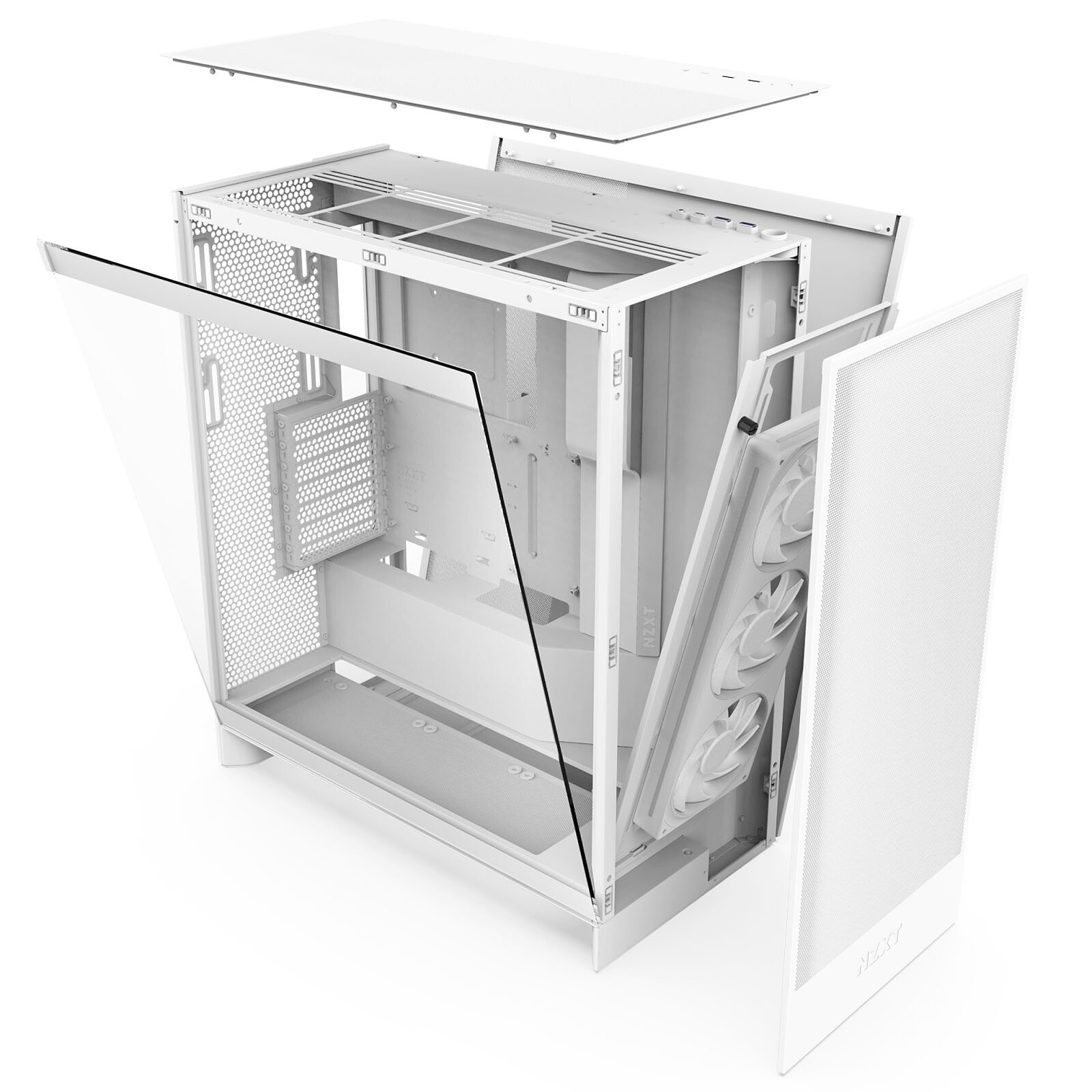 Aucune photo du produit NZXT H7 Flow RGB All White