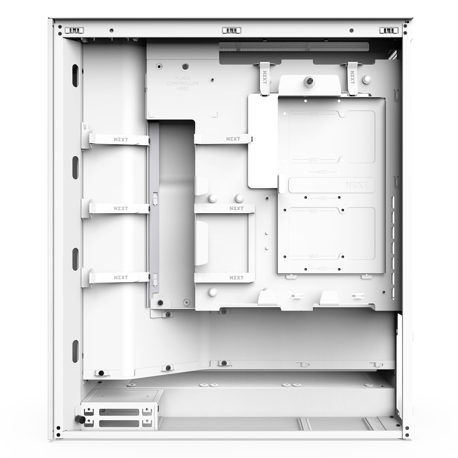 Aucune photo du produit NZXT H7 Flow RGB All White