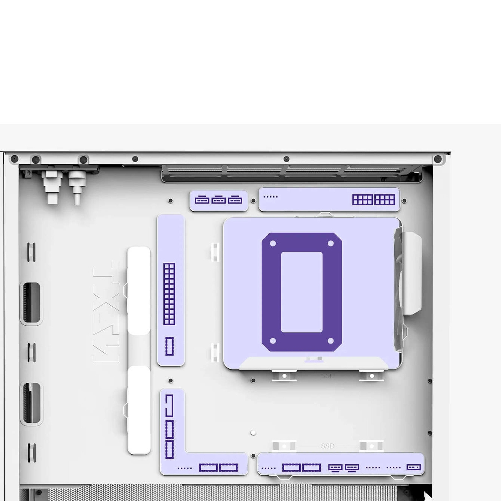 Aucune photo du produit NZXT H3 Flow (2025) micro-ATX Mid-tower Case - All White Color