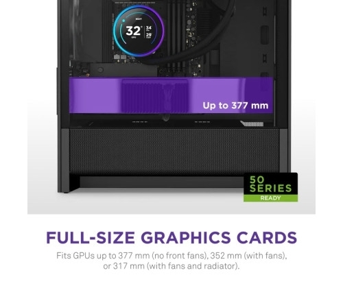 Aucune photo du produit NZXT H3 Flow micro-ATX Mid-tower Case - All Black Color