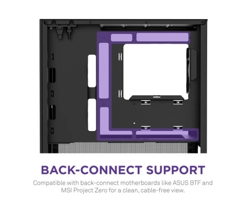 Aucune photo du produit NZXT H3 Flow micro-ATX Mid-tower Case - All Black Color