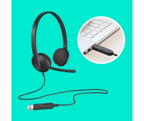Aucune photo du produit Logitech H340 - Micro -Casque USB