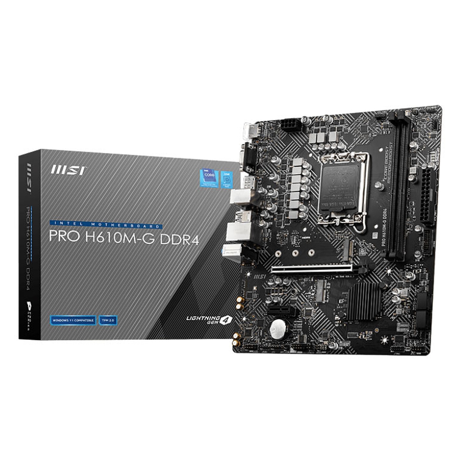 Aucune photo du produit MSI PRO H610M-G DDR4