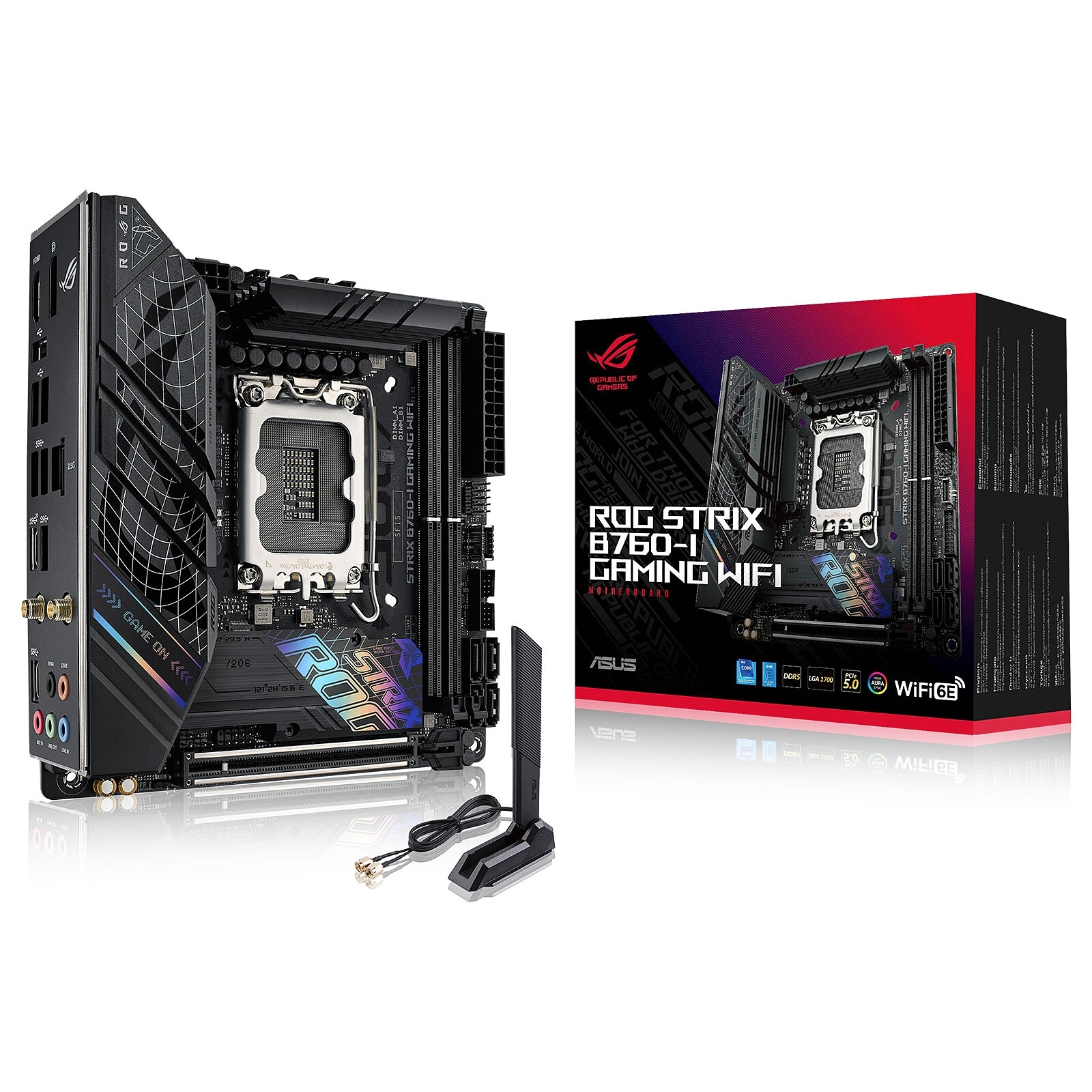 Aucune photo du produit ASUS ROG STRIX B760-I GAMING WIFI