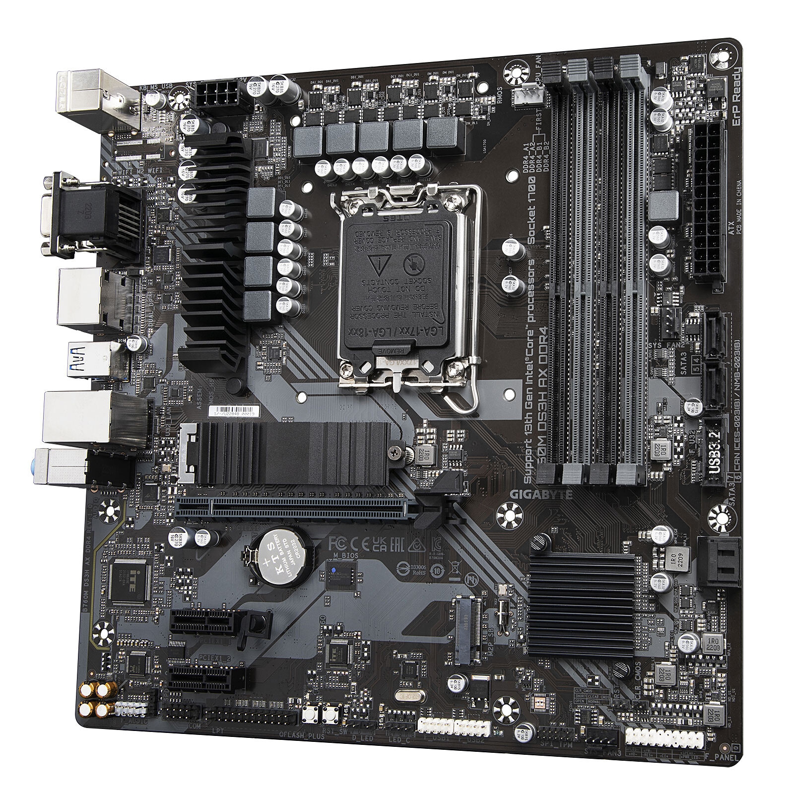 GIGABYTE B760M DS3H DDR4