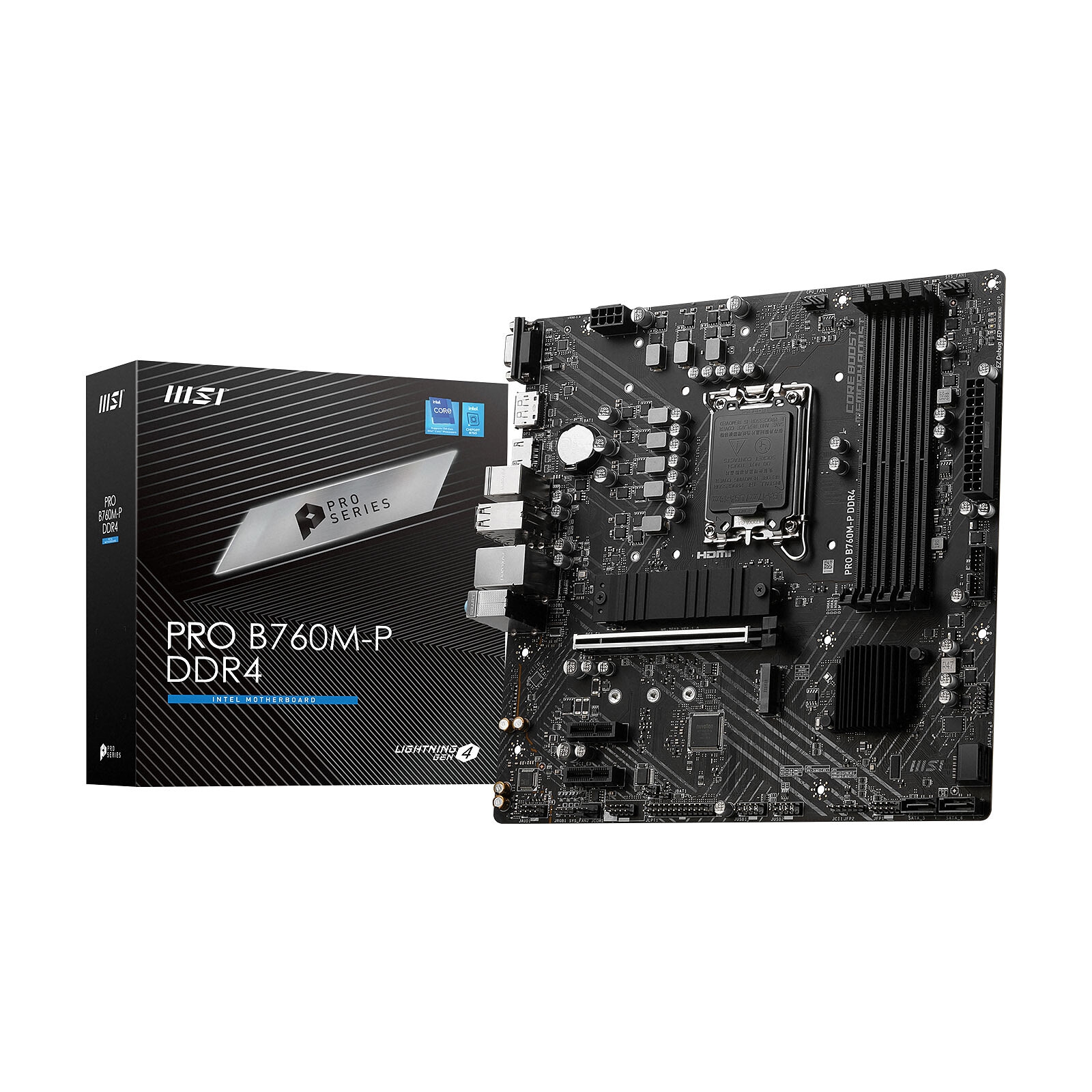 Aucune photo du produit MSI PRO B760M-P DDR4