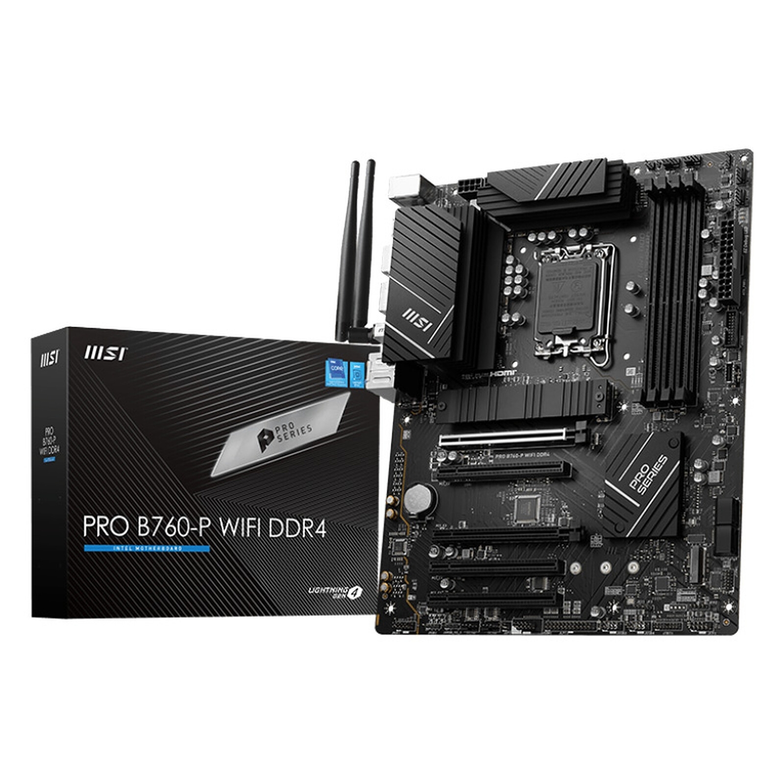 Aucune photo du produit MSI PRO B760-P WIFI DDR4