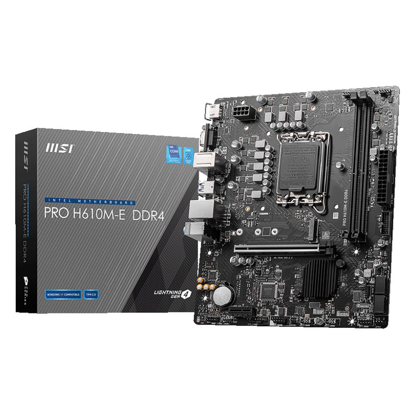 Aucune photo du produit MSI PRO H610M-E DDR4