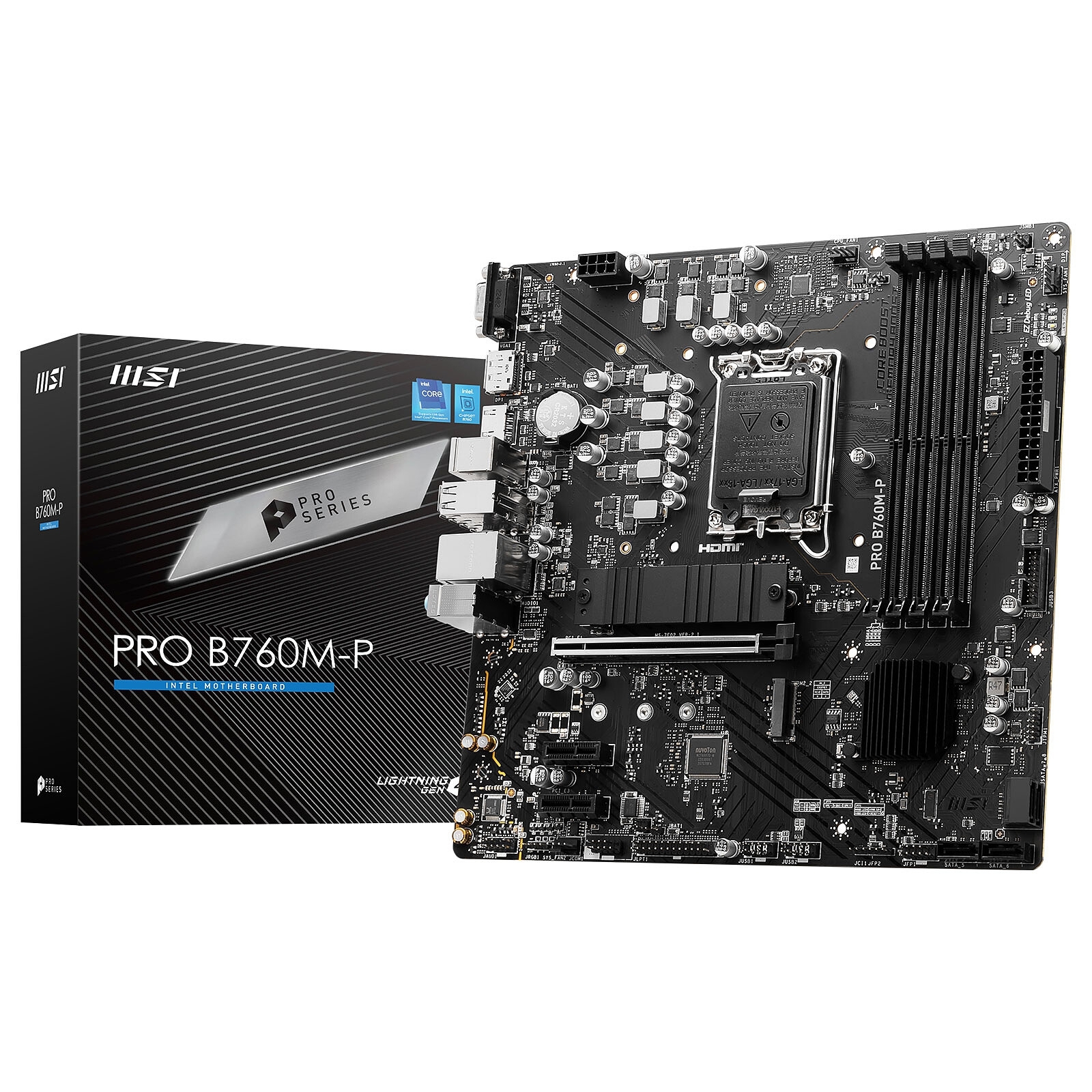 Aucune photo du produit MSI PRO B760M-P