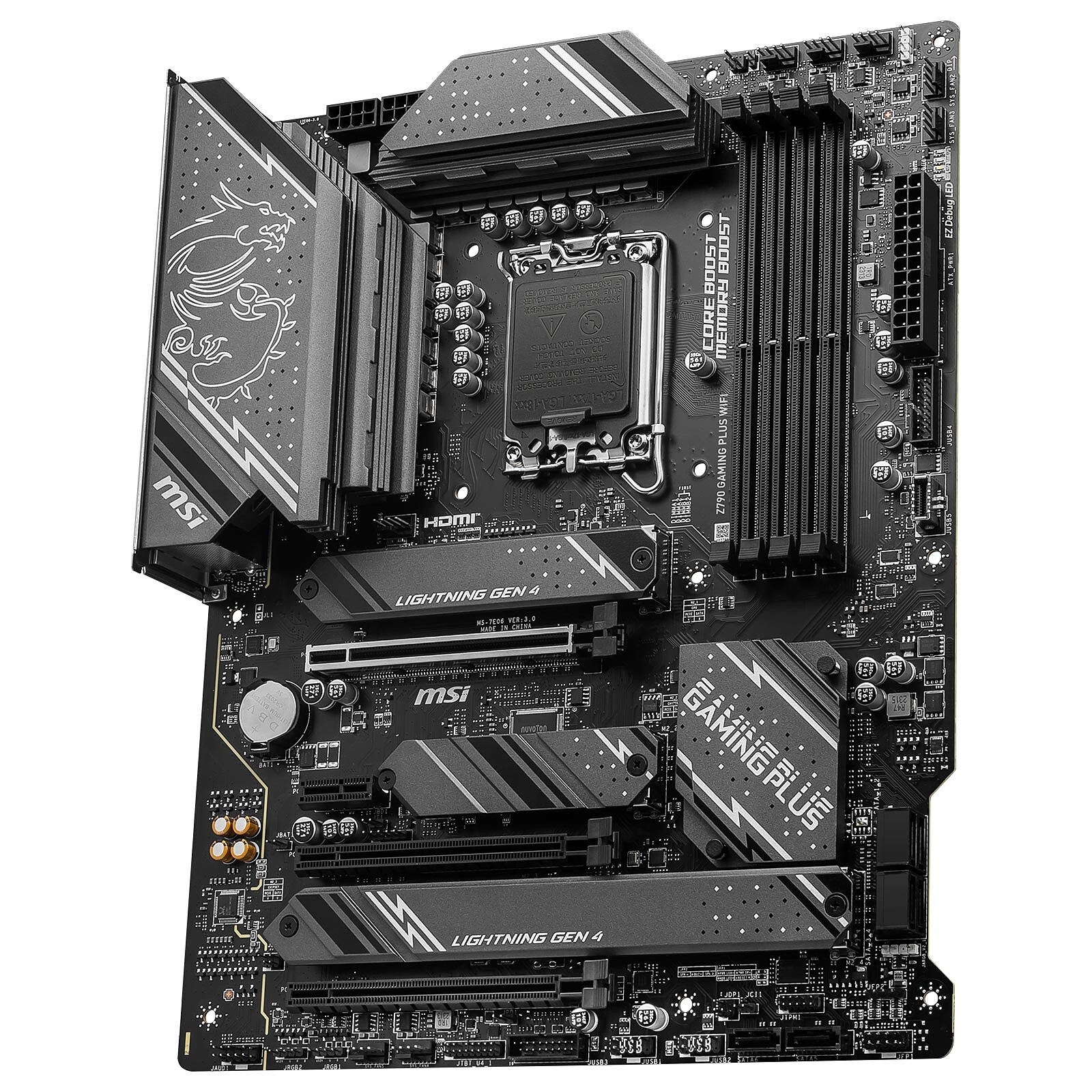 Aucune photo du produit MSI Z790 GAMING PLUS WIFI