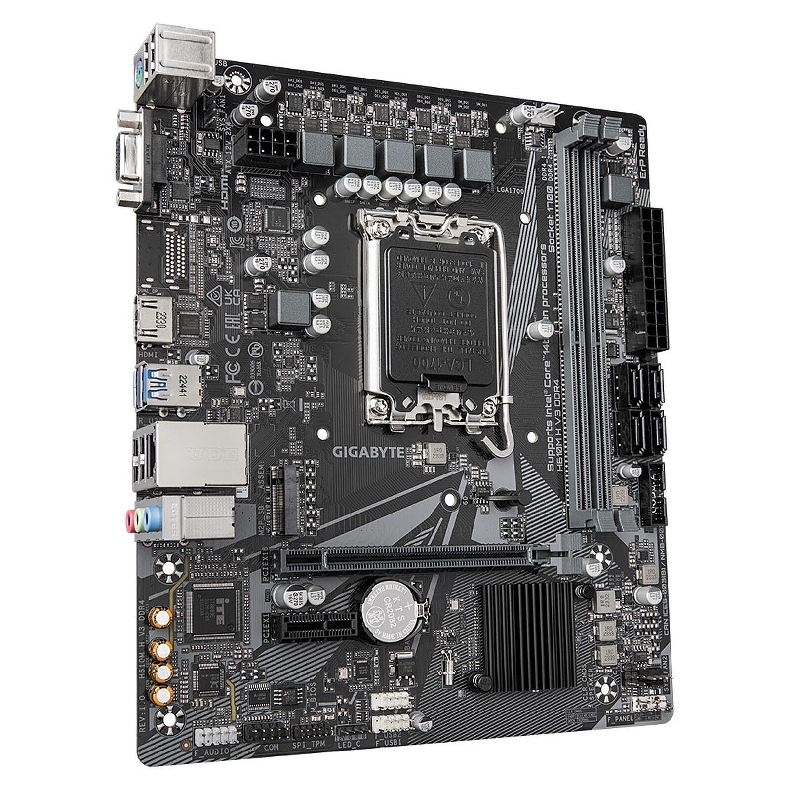 Aucune photo du produit GIGABYTE H610M H V3 DDR4