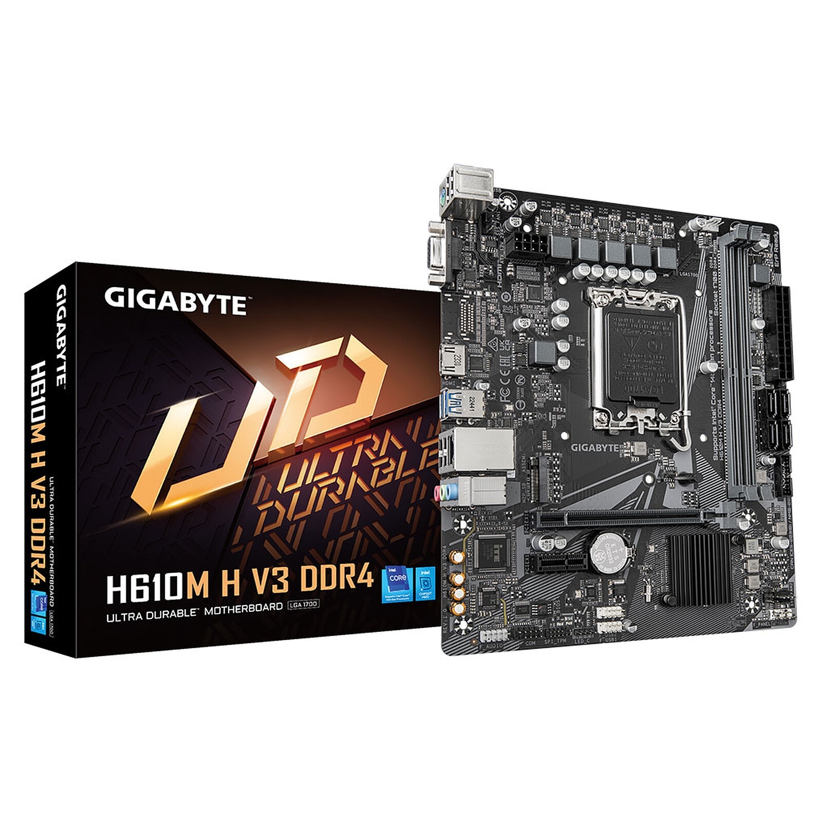 Aucune photo du produit GIGABYTE H610M H V3 DDR4