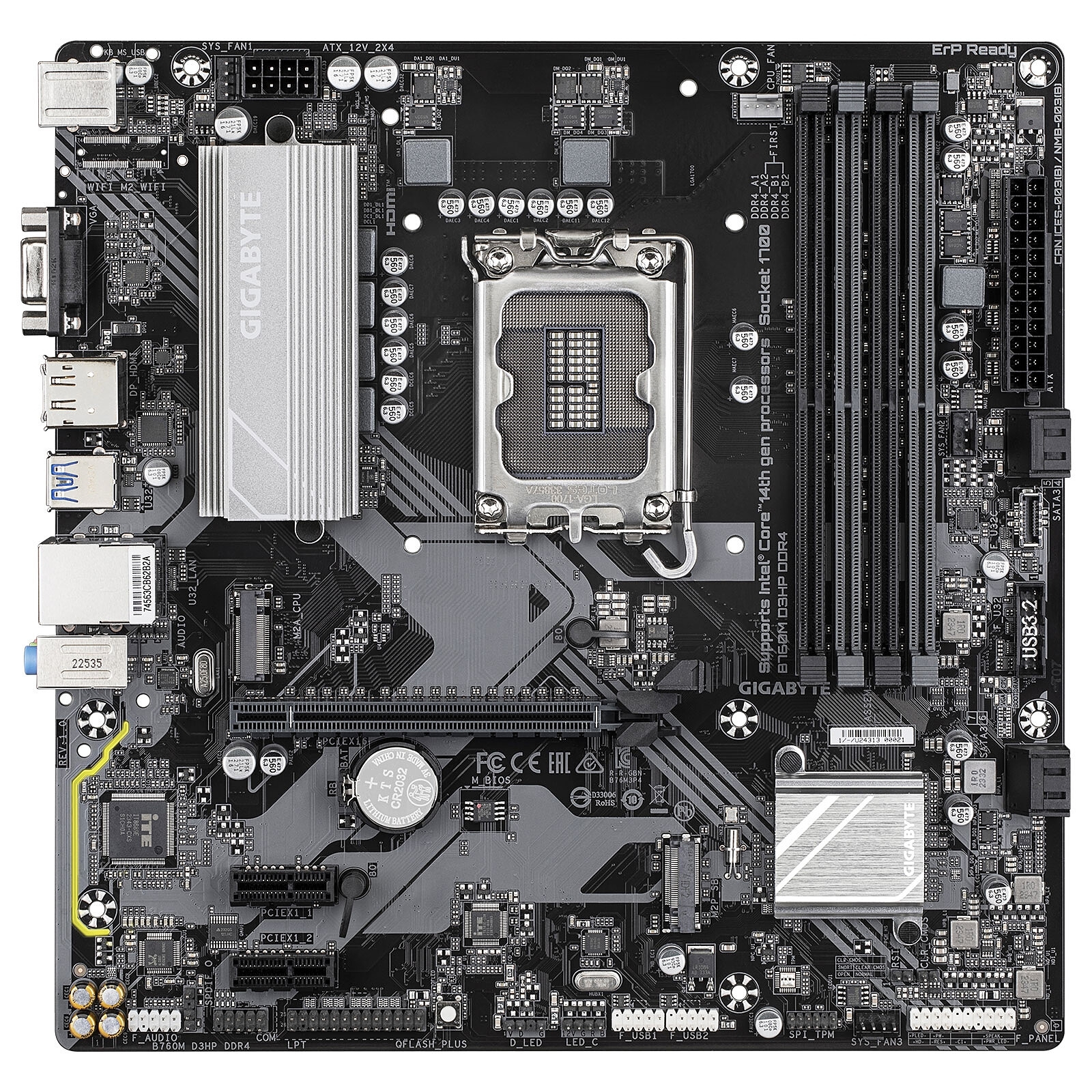 Aucune photo du produit GIGABYTE B760M D3HP DDR4