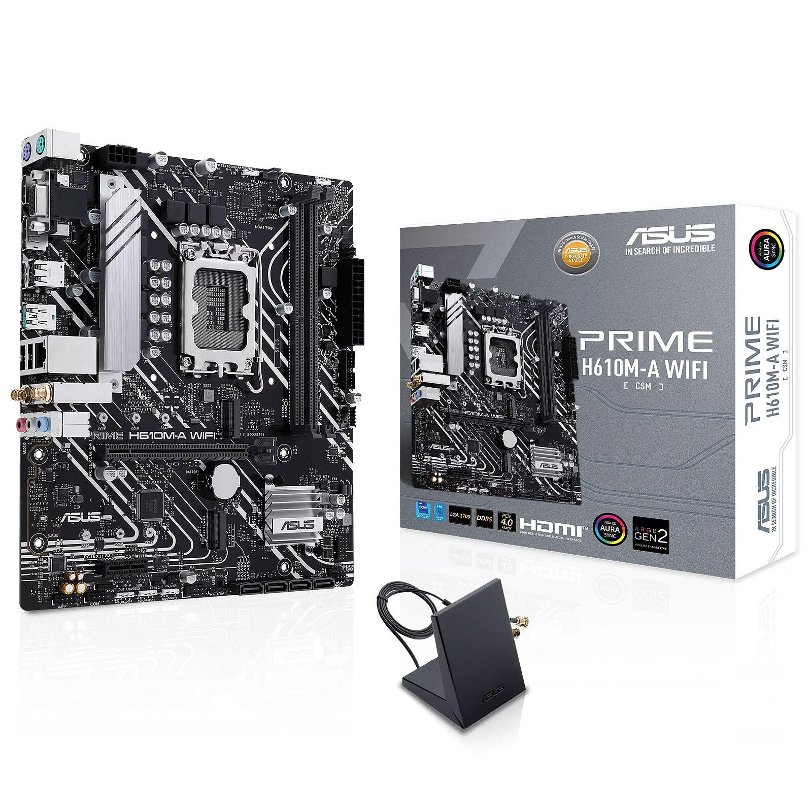 Aucune photo du produit ASUS PRIME H610M-A WIFI