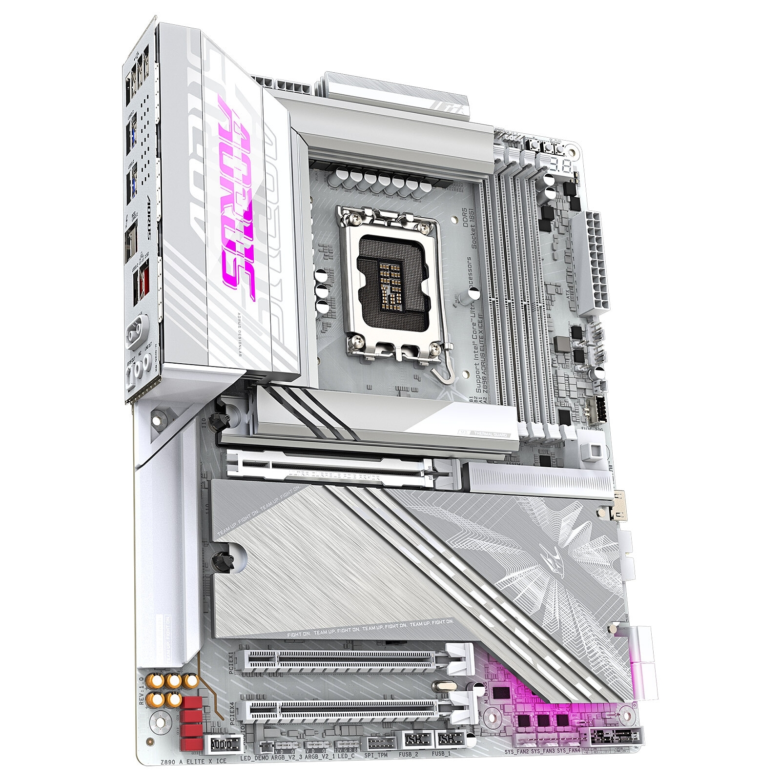 Aucune photo du produit GIGABYTE Z890 AORUS ELITE X ICE