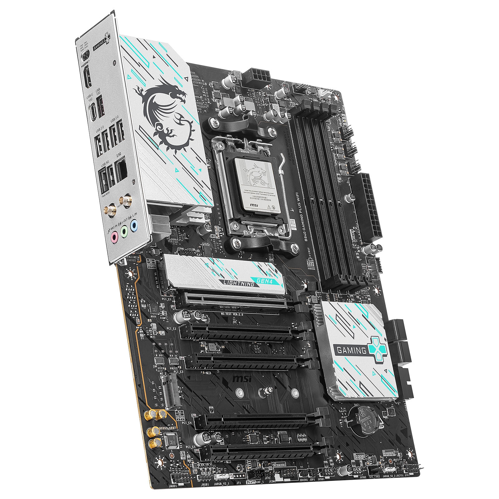 Aucune photo du produit MSI B840 GAMING PLUS WIFI