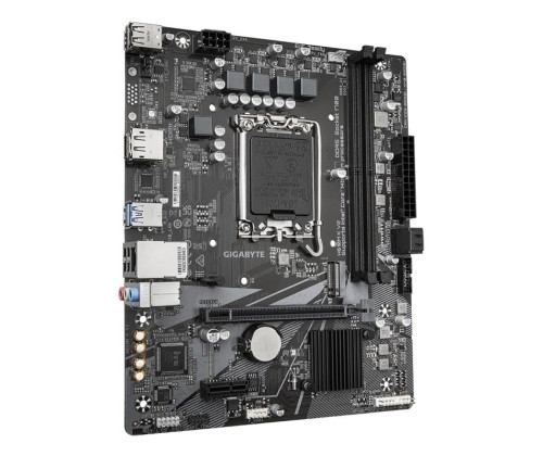 GIGABYTE H610M K V2, Format Micro ATX, Socket LGA 1700, 2 x DDR5, 1 x M2nvme, 4 x SATA.