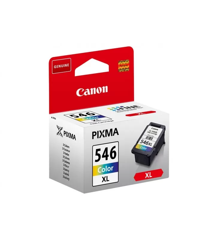 Canon CL-546XL - à rendement élevé, MULTIPACK Cyan, Magenta, Yellow.