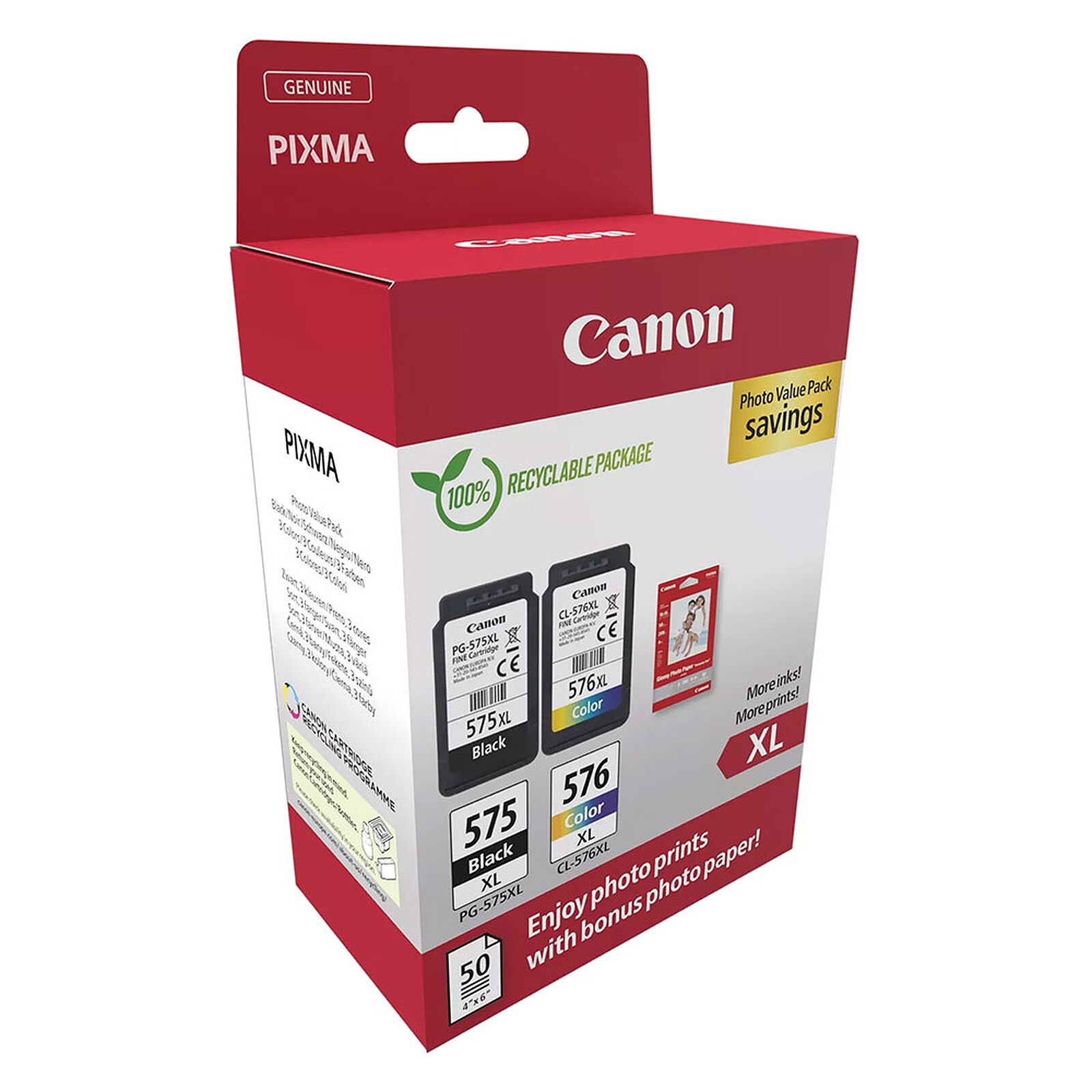Aucune photo du produit CANON PG-575XL/CL-576XL Pack