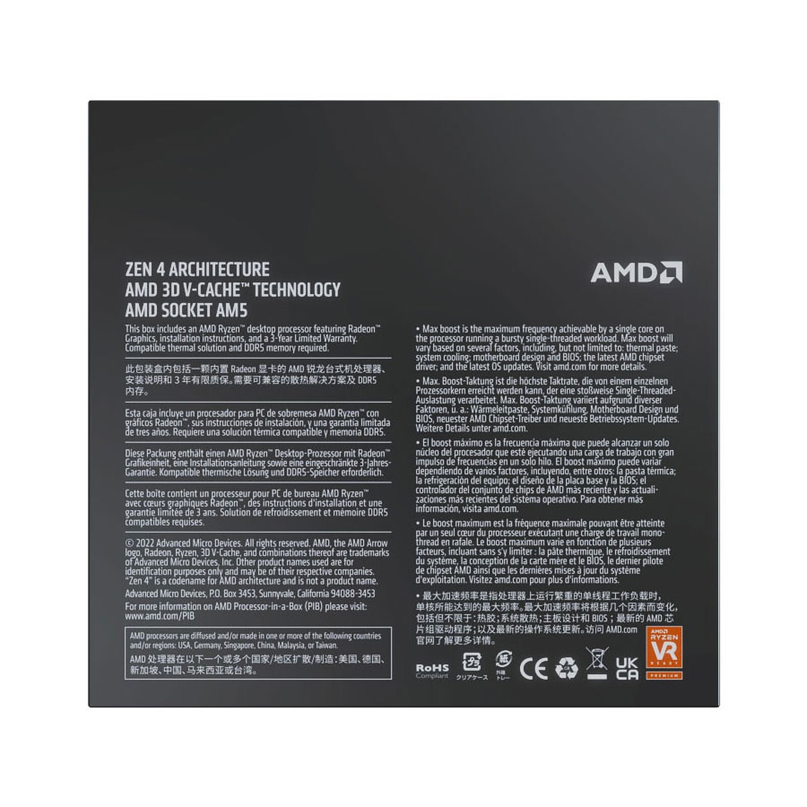 Aucune photo du produit AMD Ryzen 7 7800X3D