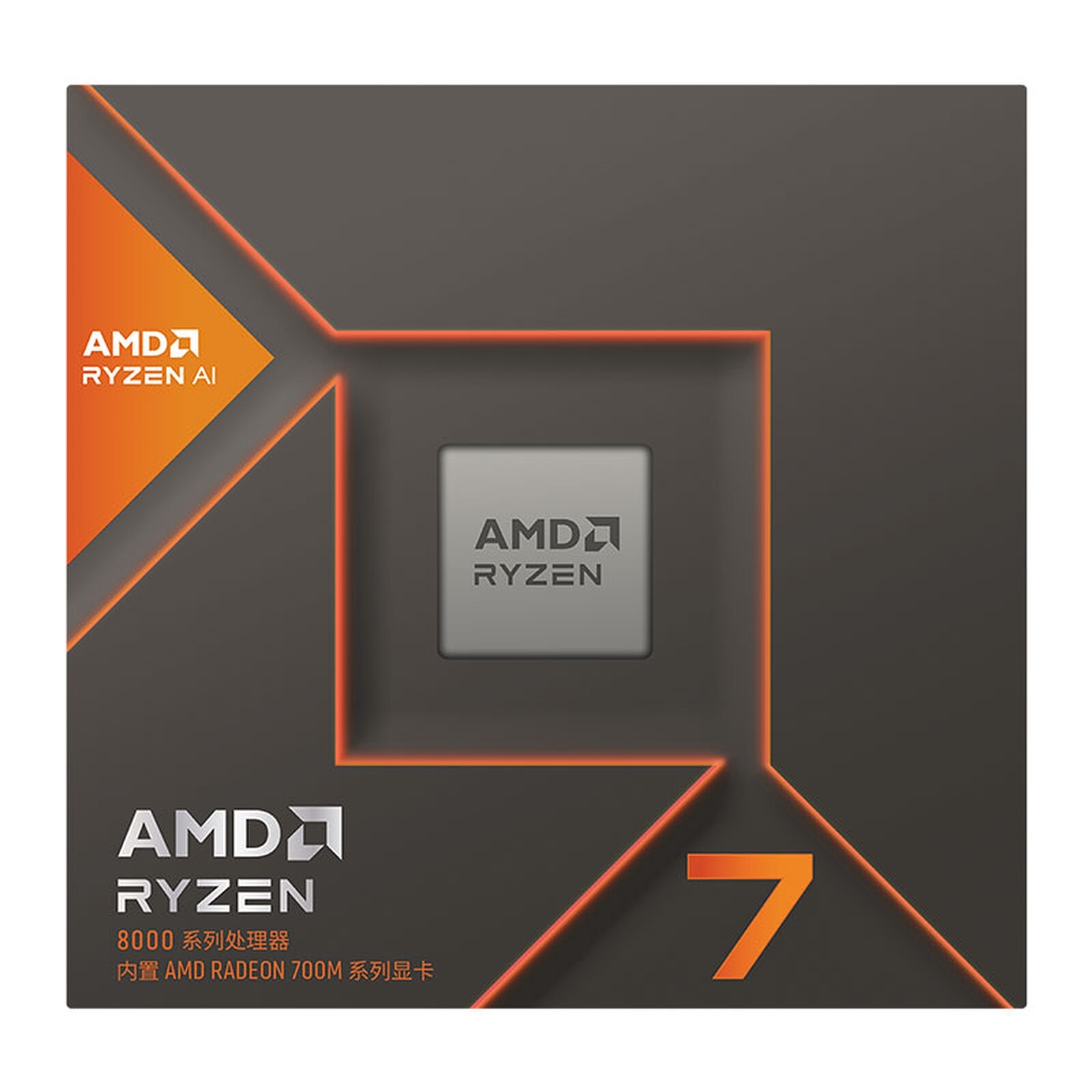 AMD Ryzen 7 8700G, Socket AM5, (8 Coeurs / 16 Threads / 5.1 Ghz), AMD Radeon Graphics 780M.