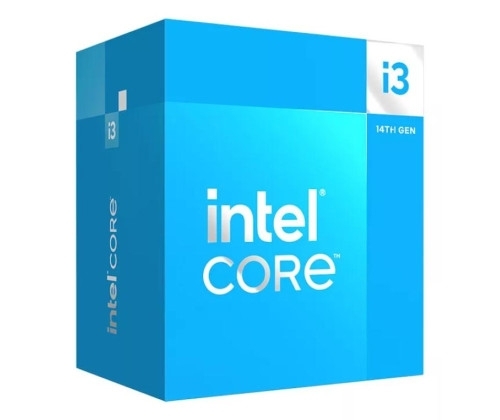 INTEL Core i3-14100F Tray, Socket LGA 1700, (4 Coeurs / 8 Threads / 4.7 Ghz). Fourni sans radiateur ni boîte.