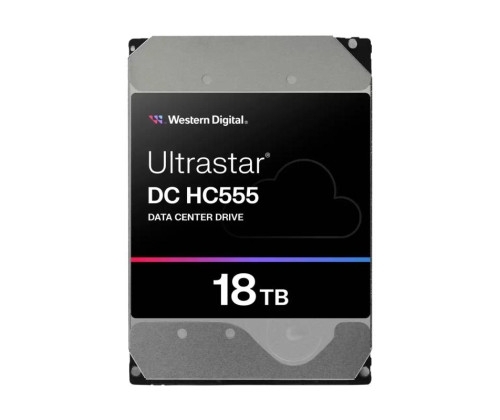 Western Digital HDD Ultrastar DC HC555 -18 To, 7200 trs.