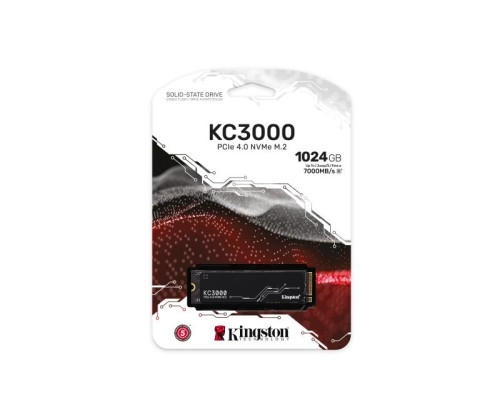 Aucune photo du produit KINGSTON SSD KC3000 1T PCIe 4.0 NVMe M.2 *SKC3000S/1024G