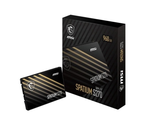 Aucune photo du produit MSI Spatium S270 SATA 2½ 960 Go