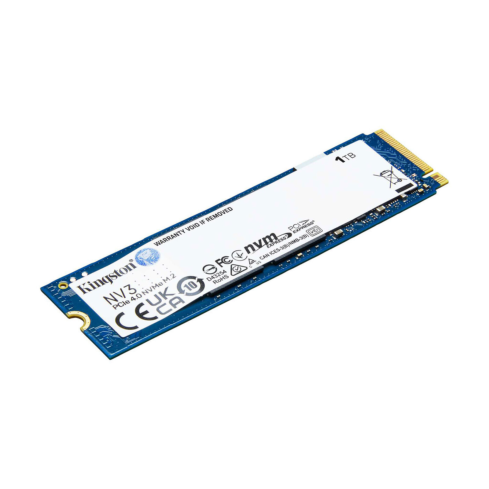 Kingston Technology 1000Go NV3 M.2 2280 NVMe PCIe 4.0