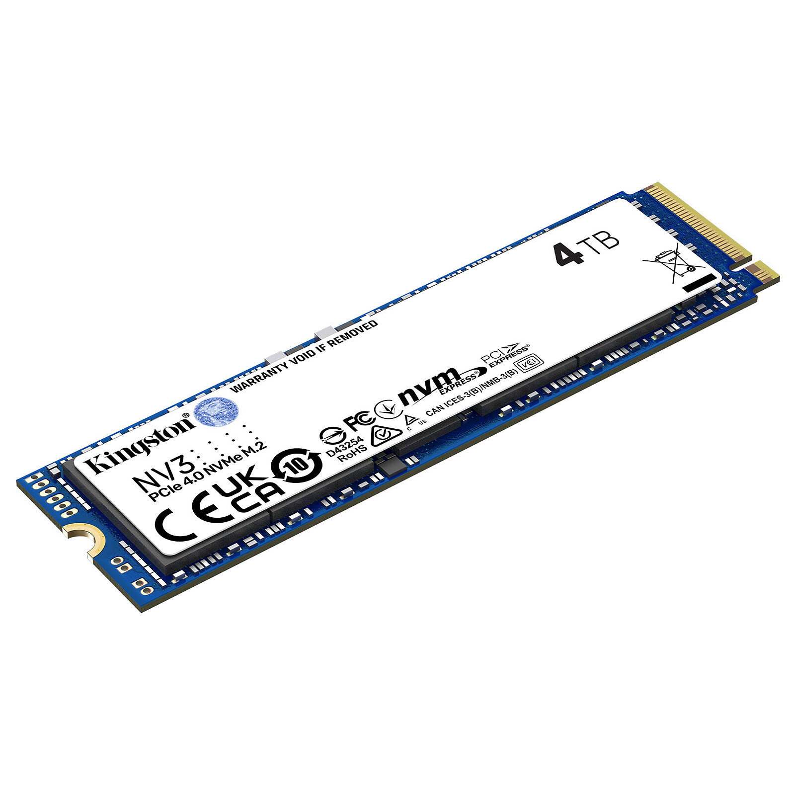 KINGSTON SSD NV3 4000Go M.2 NVMe PCIe 4.0