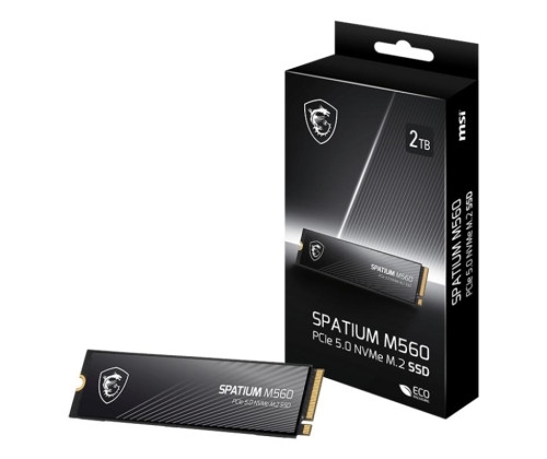 Aucune photo du produit MSI SSD SPATIUM M560 PCIe 5.0 NVMe M.2 1To