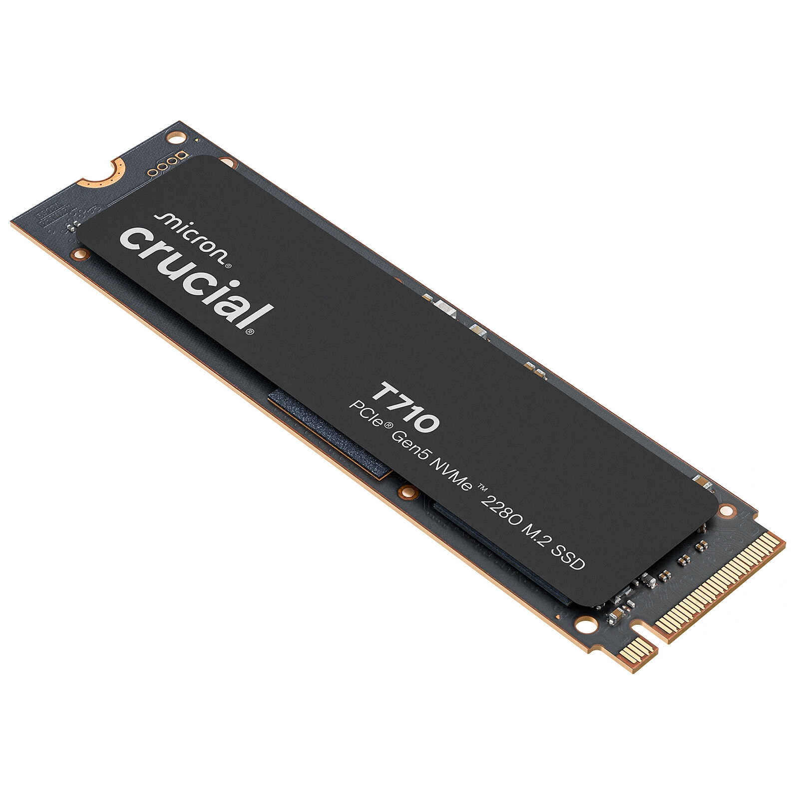 Aucune photo du produit CRUCIAL T710 2 To PCIe Gen5 M.2 Nvme