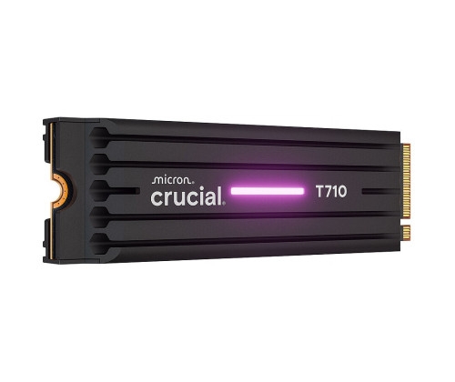 CRUCIAL T710 2 To PCIe Gen5 M.2 Nvme with heatsink (CT2000T710SSD5).