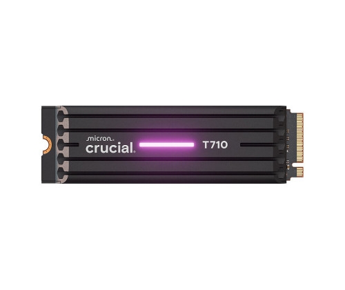 CRUCIAL T710 4 To PCIe Gen5 M.2 Nvme with heatsink (CT4000T710SSD5).