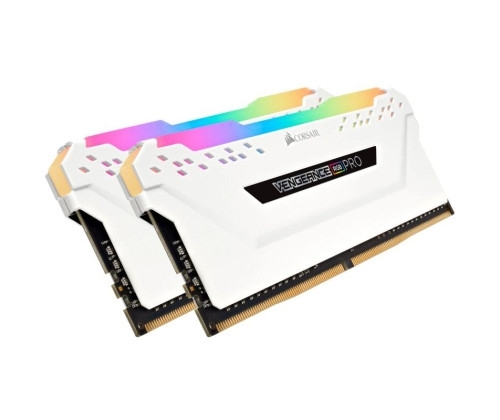 Aucune photo du produit CORSAIR VENGEANCE RGB PRO SERIES 16 GO ( 2 x 8 Go ) DDR4 PC-3200 CL16 - BLANC