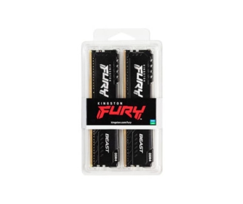 Aucune photo du produit KINGSTON FURY Beast Black 16 Go ( 2 x 8 Go ) DDR4 PC-3200 CL16