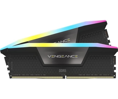 Corsair Vengeance RGB 32 Go ( 2 x 16 Go ) DDR5 PC-5200 CL40 (CMH32GX5M2B5200C40).