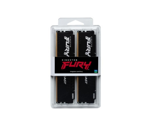 Aucune photo du produit KINGSTON DDR5 16Go ( 2 x 8 Go)  FURY Beast PC-5600, CL40