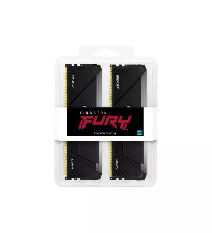 Aucune photo du produit Kingston FURY Beast RGB 16 Go ( 2 x 8 Go ) DDR4 PC-3600 CL17