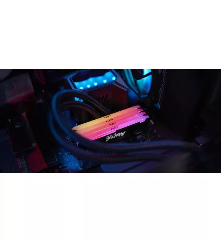 Aucune photo du produit Kingston FURY Beast RGB 16 Go ( 2 x 8 Go ) DDR4 PC-3600 CL17