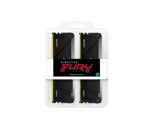 Aucune photo du produit Kingston FURY Beast RGB 32 Go ( 2 x 16 Go ) DDR4 PC-3600 CL18
