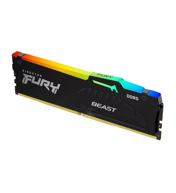 KINGSTON 16G (1x16G) D5 6000Mhz FURY BEAST RGB EXPO