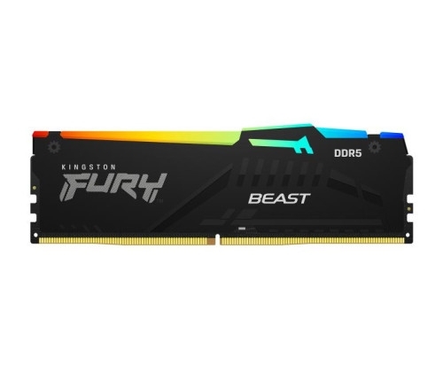 Aucune photo du produit Kingston Technology FURY Beast RGB EXPO 16 Go ( 1 x 16 Go ) DDR5 PC-6400 CL32