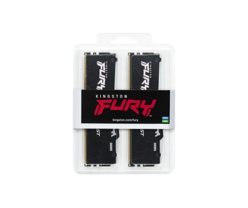Aucune photo du produit Kingston Technology FURY Beast RGB 32 Go ( 2 x 16 Go ) DDR5 PC-6000 CL30 EXPO